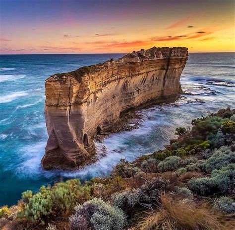 Sunset at The Razorback (Great Ocean Road, Victoria, Australia ...