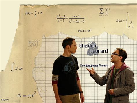 Sheldon and Leonard - The Big Bang Theory Wallpaper (4224765) - Fanpop