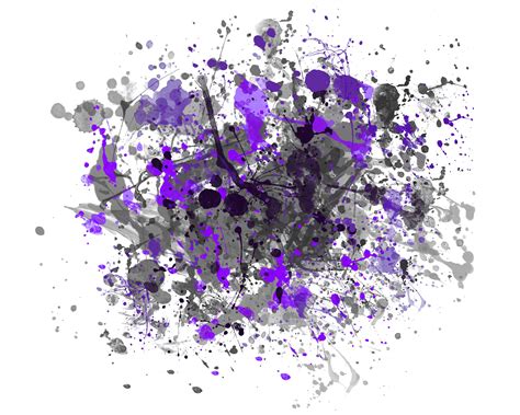 Background Paint Splatter Grey Purple Splash Frame Splatter Background ...