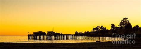 Capitola Beach Sunset Photograph by Ralph Ligons - Fine Art America