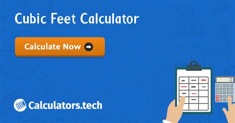 Cubic Feet Calculator