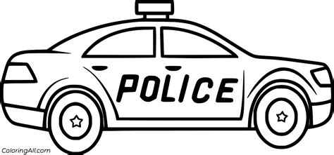 Police Car Coloring Pages (59 Free Printables) - ColoringAll