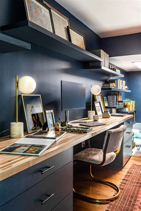 Small Home Office Ideas Courtesy of This Blue Space - SemiStories