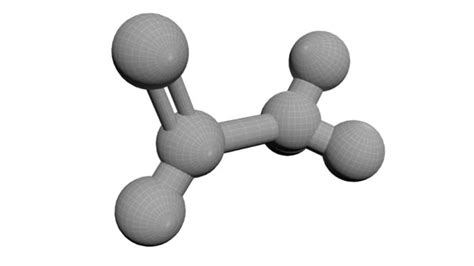 modelo 3d Acetaldehyde 3D Modelo C8H8O o C6H5COCH3 Modelo 3D ...