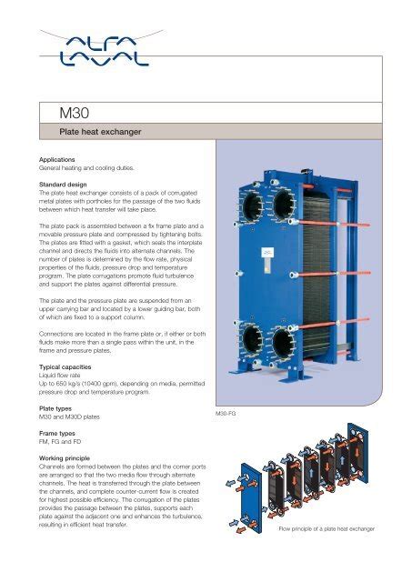 Plate heat exchanger - Alfa Laval