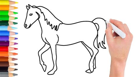 How To Draw A Horse Easy Beginners | Images and Photos finder