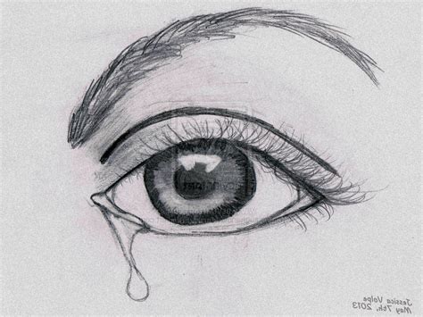 Crying Eyes Drawing Easy Step By Step : Easy Drawings Of Crying Eyes ...