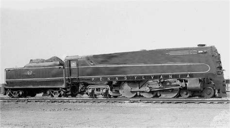 Streamlined PRR 4-6-4, looking similar to a P5a. | Steam trains ...