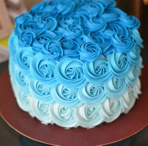 Pin by Jen Parkalob on Nosso cakes | First birthday cakes, Blue ...