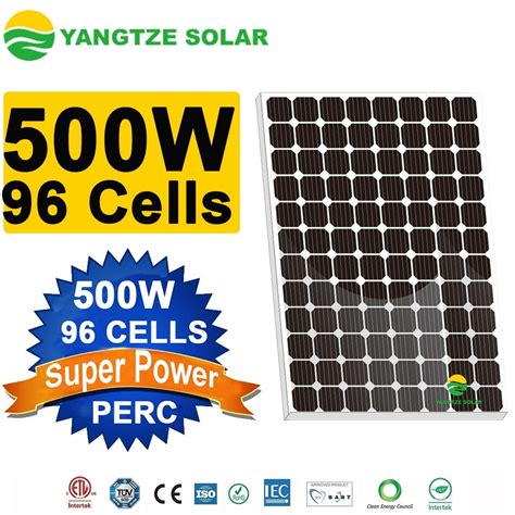 China 400W 500W 500 Watt Solar Panel - China 500 Watt Solar Panel, 500W ...