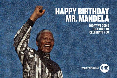 Happy Birthday, Nelson Mandela! - ONE