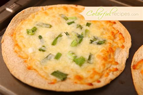 Baked Cheese Tortilla - Colorful Recipes