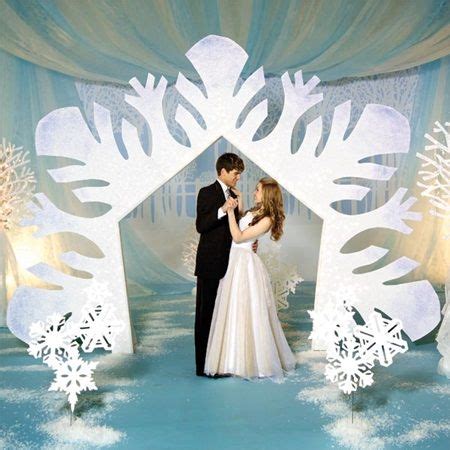 Snow Dance Arch Kit | Winter wonderland decorations, Dance decorations ...