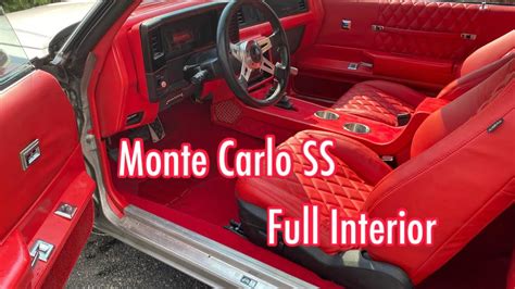 1987 Monte Carlo Custom Interior