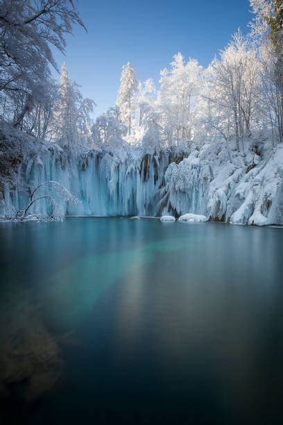 760+ Plitvice Lakes In Winter Stock Photos, Pictures & Royalty-Free ...