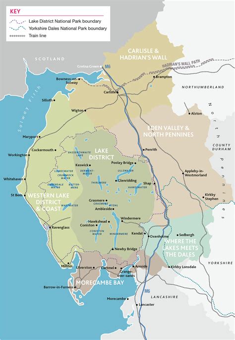 Areas of Cumbria - Visit Lake District