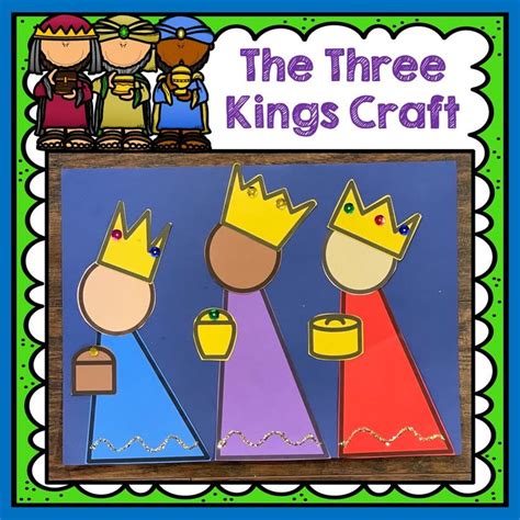 Three Kings Day Craft, Three Kings Craft | Made By Teachers | King ...