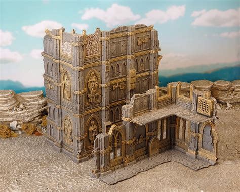 WTC Tabletop Warhammer 40k Terrain 2 Building Ruins for Use in Tabletop ...