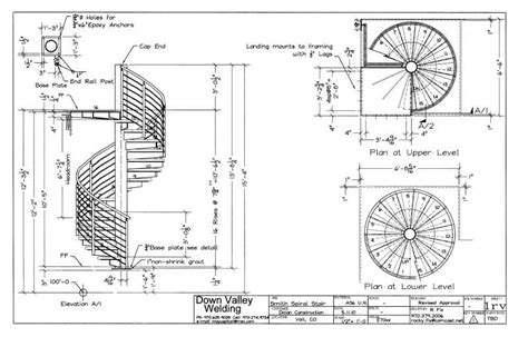 Steel Detailing | Spiral staircase dimensions, Stair dimensions, Spiral ...