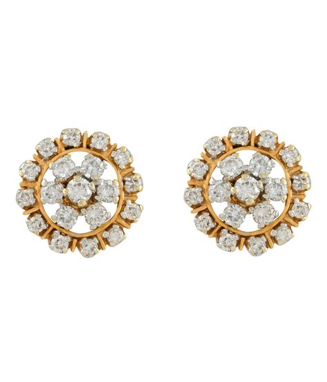 Real Diamond Earrings at Rs 63304/piece | हीरे की बाली in Ahmedabad ...