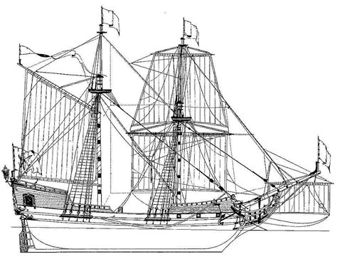 Brigantine XVIIIc ship model plans Best Ship Models