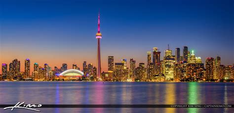 Toronto Ontario Canada Skyline from Center Island | HDR Photography by ...