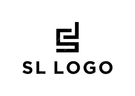 Premium Vector | Sl logo design vector illustration