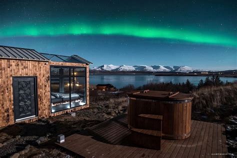 Gorgeous Glass Cabin with Northern Lights Views near Reykjavik, Iceland ...