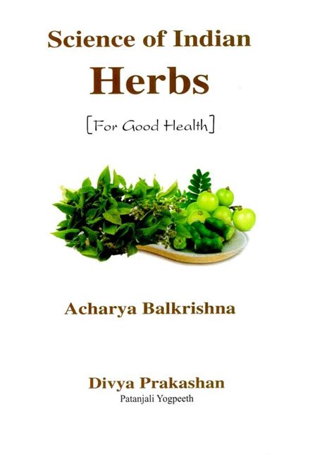 Science of Indian Herbs (For Good Health) | Exotic India Art