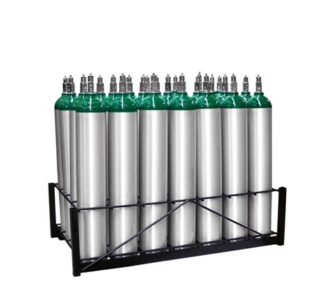 Medical Oxygen Cylinder Warehouse Racks by Responsive Respiratory