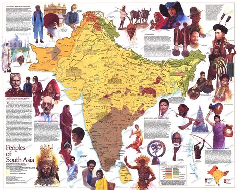 Peoples of South Asia - Vivid Maps