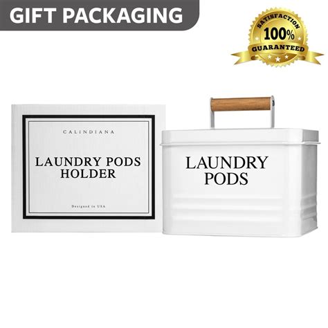 Laundry Pods Container Modern Farmhouse Laundry Room Decor - Etsy