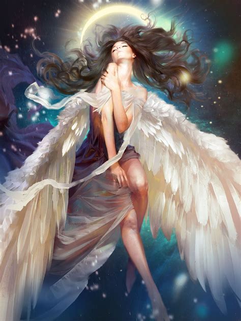 Marat Ars on DrawCrowd.com | Fantasy art, Angel art, Fairy angel