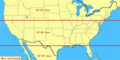 Map Of United States With Latitude And Longitude Lines - United States Map