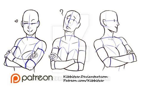 Crossed Arms reference sheet 2 | Patreon | Drawing reference, Anatomy ...