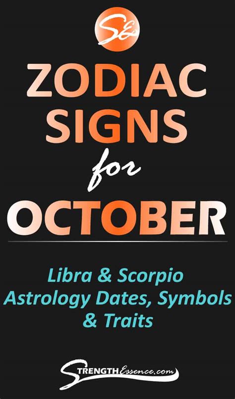 What Zodiac Sign is October? – (Astrology Dates, Symbols & Traits) 2024 ...