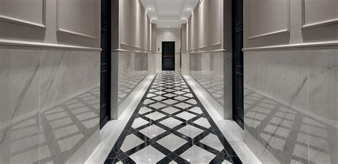 Barrio Salamanca Building Entrance, Spain | Fiandre Architectural Surfaces