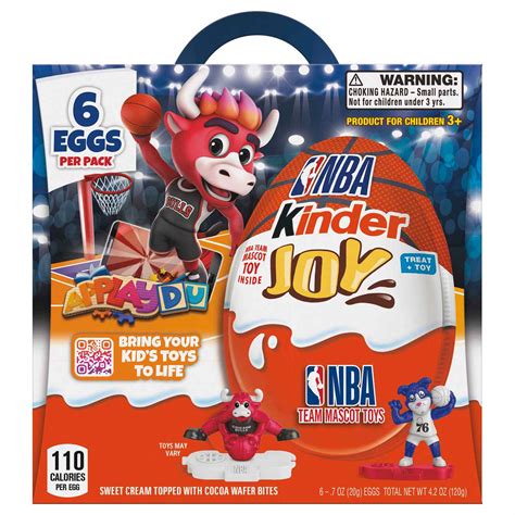 Kinder Joy Treat + NBA Team Mascots Variety Pack - Shop Candy at H-E-B