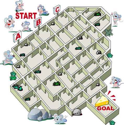 Rat Maze Illustrations, Royalty-Free Vector Graphics & Clip Art - iStock