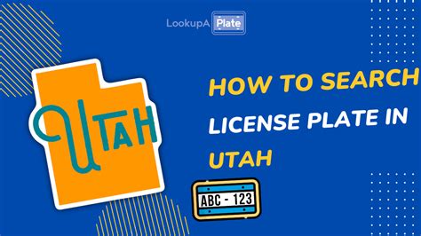 Utah License Plate Lookup: Report an UT Plate (Free Search)