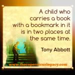 Tony Abbott has written over 106 books for young readers