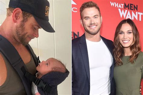 Kellan Lutz and Son, 6 Weeks, Sweetly Look at One Another in New Photo