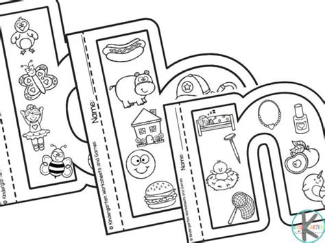 Lower Case Alphabet Letter Coloring Pages