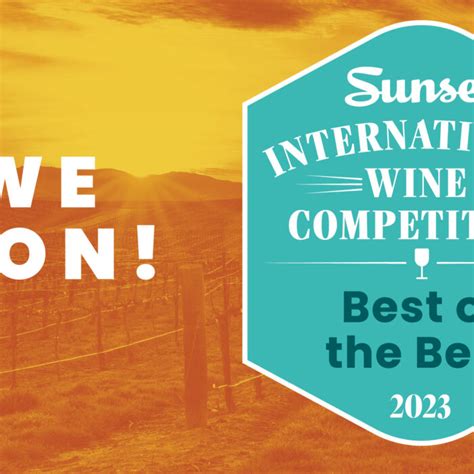 2023-Sunset Wine Competition Digital Awards - Sunset Competitions