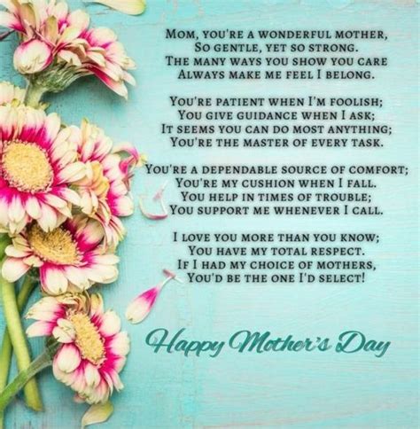 Best Mothers Day Poems to Sending Your Mom in 2023