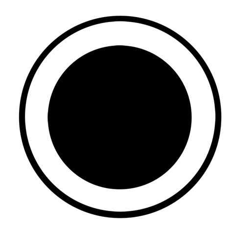 White Circle Outline Png Black Circle Inner - ClipArt Best - ClipArt Best