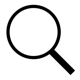 Neat Simple Search Icon transparent PNG - StickPNG