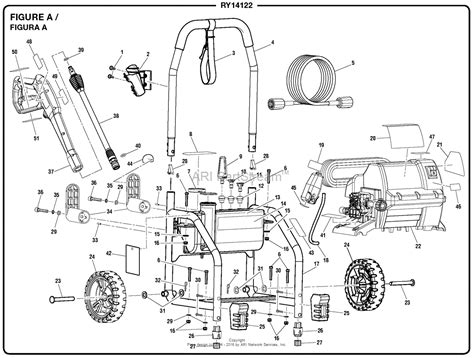 Ryobi Electric Pressure Washer Parts Diagram | Reviewmotors.co