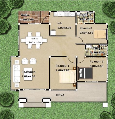 Amazing three-bedroom one-storey house designs: Pick your bet! - Ulric Home