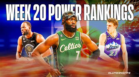 NBA Power Rankings, Week 20: Celtics stay on top as Warriors, Jazz rise